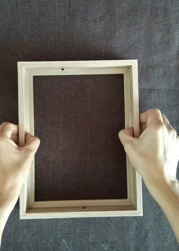 Cadre nu Pourtour cadre végétal