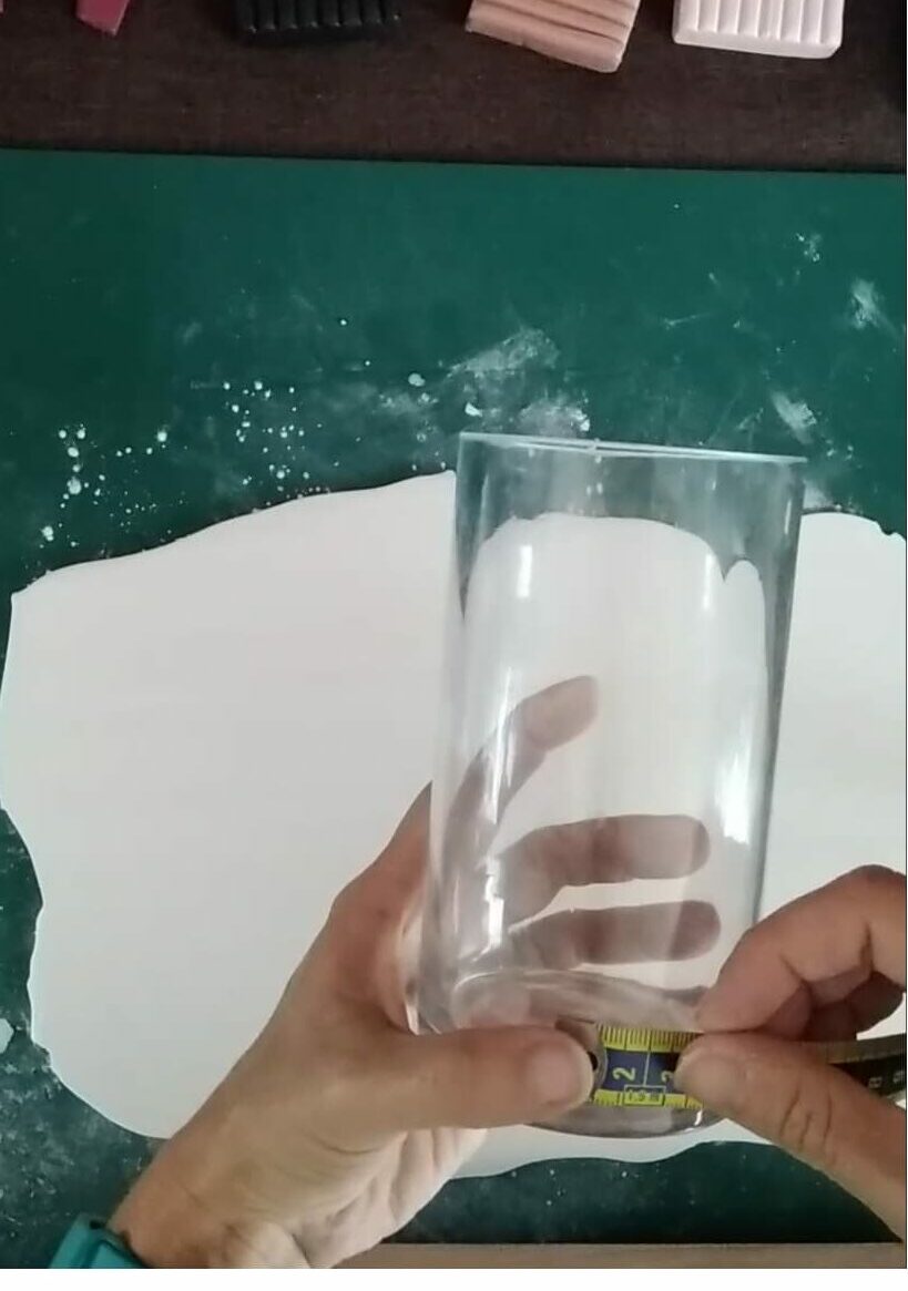 Mesure circonférence vase 1 Mesure circonférence vase 1