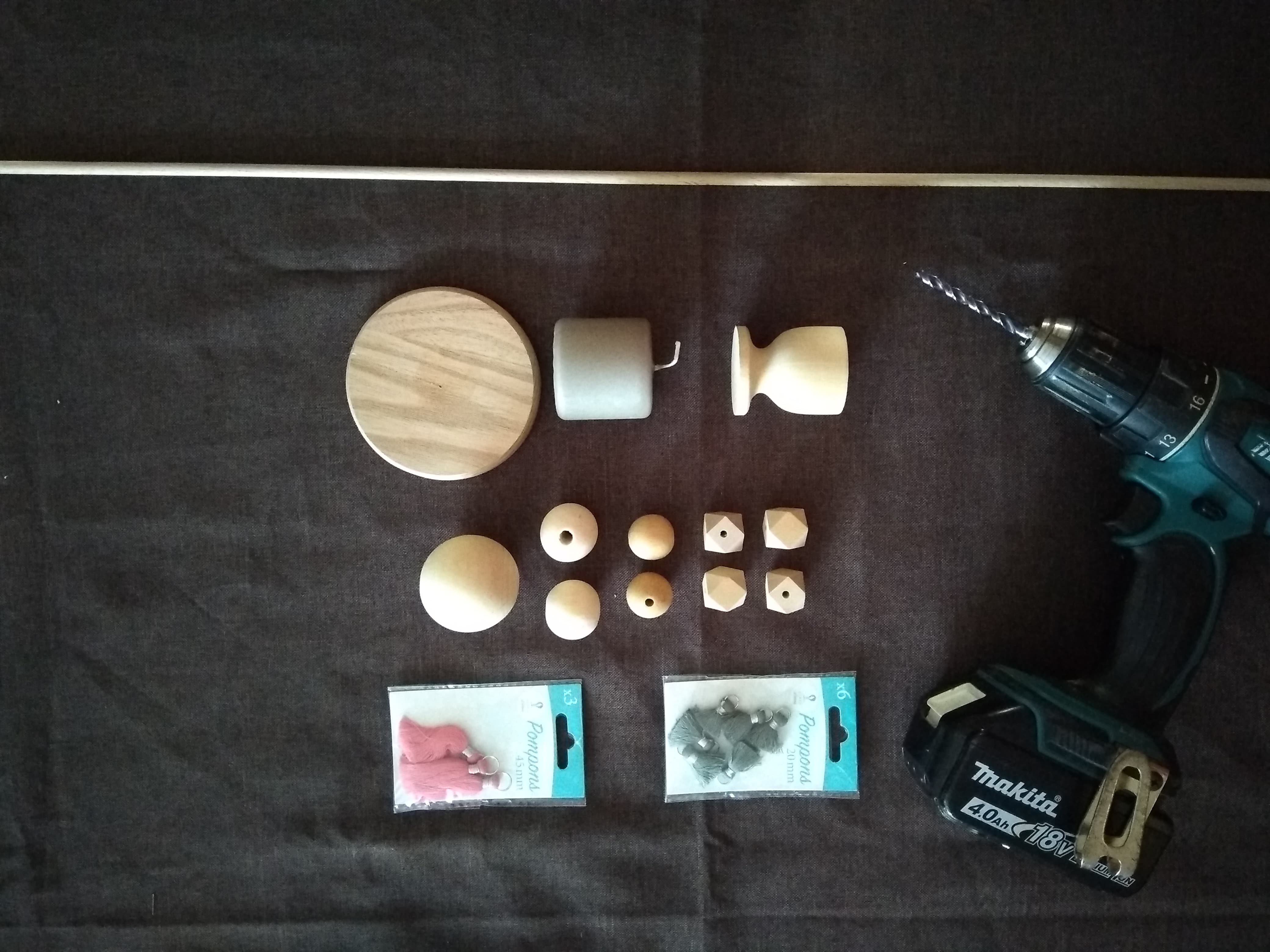 Matériel bougeoir décoratif