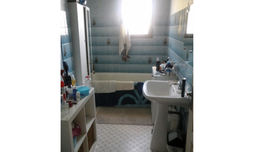 Salle de bain avant modifications