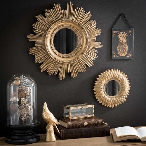 Miroirs dorés style classique