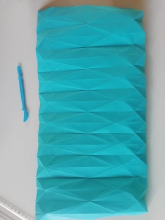 Pliage suspension origami endroit