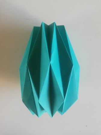 Suspension origami ogive