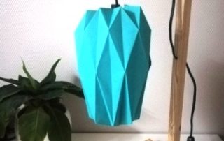lampe à poser origami