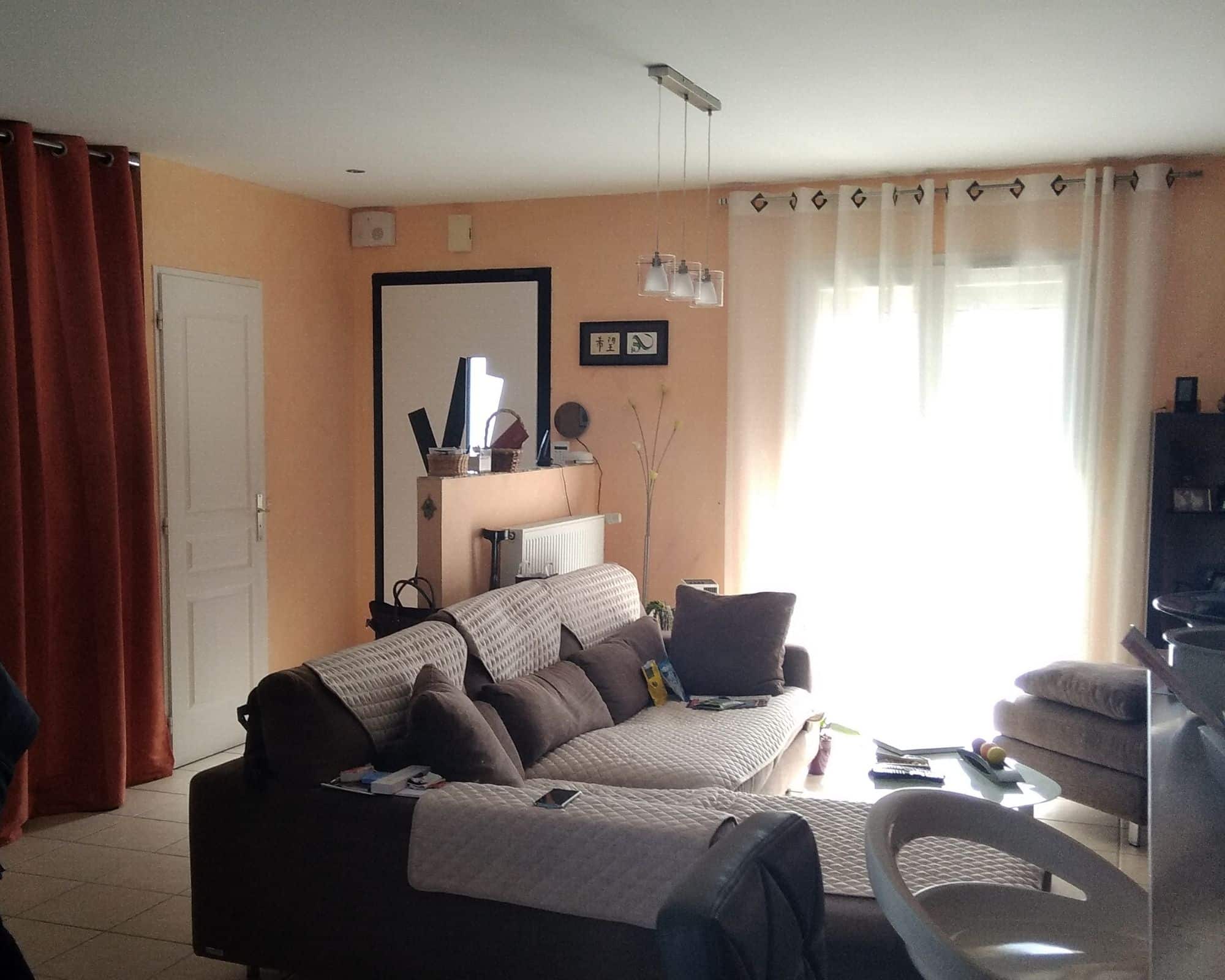 Entrée avant depuis le salon-Projet Parc